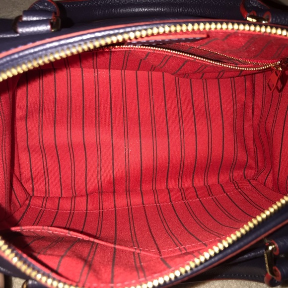 💙Speedy Bandouliere 25 Empreinte Marine Rouge 💙 - Picture 8 of 8